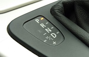 Eine Automatikschaltung in einem Pkw