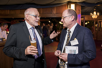 Manfred Bandmann, ehem. Präsident des DVR, Norbert Schneider, Berufgenossenschaft Energie Textil Elektro Medienerzeugnisse (BG ETEM). Foto: Marco Urban