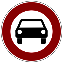 Verkehrsschild / Verkehrszeichen Höchstgeschwindigkeit 25 km/h -  individuelle Angabe – VZ-PR-75 nach StVO