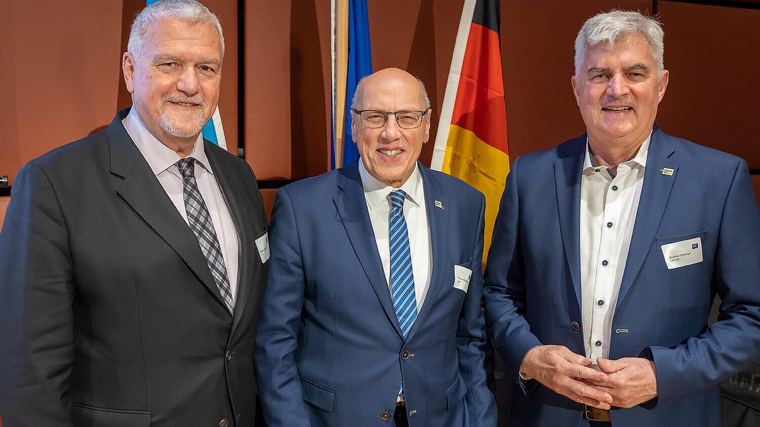 Manfred Wirsch, Prof. Kurt Bodewig, Burkhard Metzger