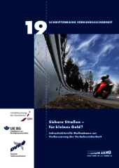 Titelseite Schriftenreihe Verkehrssicherheit 19