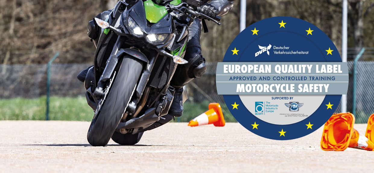 Motorrad Sicherheitstraining Qualitätssiegel