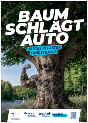 Vorschaubild der PDF-Datei „Hartes Pflaster Landstraße“ – Baum (DIN A1 Plakat)