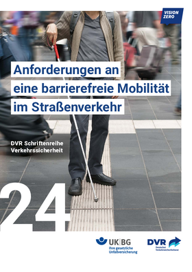 Vorschaubild der PDF-Datei Schriftenreihe 24: Anforderungen an eine Barrierefreie Mobilität im Straßenverkehr