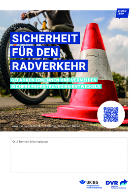 Vorschaubild der PDF-Datei Plakat A2: Sicherheit im Radverkehr