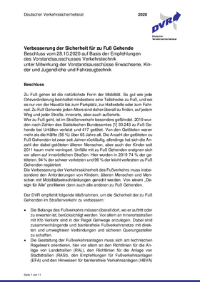 Vorschaubild der PDF-Datei Beschluss „Verbesserung der Sicherheit für zu Fuß Gehende“