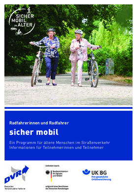 Vorschaubild der PDF-Datei Broschüre „sicher mobil: Radfahrerinnen und Radfahrer“