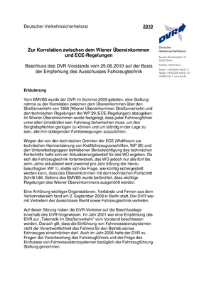Vorschaubild der PDF-Datei Zur Korrelation zwischen dem Wiener Übereinkommen und ECE-Regelungen