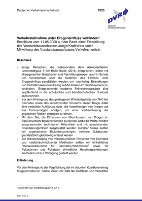 Vorschaubild der PDF-Datei Verkehrsteilnahme unter Drogeneinfluss verhindern 