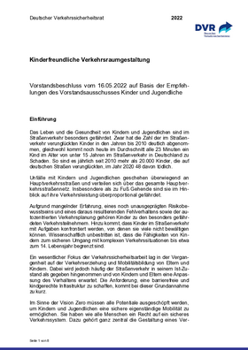 Vorschaubild der PDF-Datei Beschluss: Kinderfreundliche Verkehrsraumgestaltung