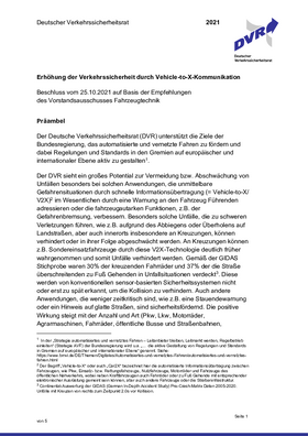 Vorschaubild der PDF-Datei Beschluss: Vernetztes Fahren