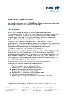 Vorschaubild der PDF-Datei Beschluss: Mehr Sicherheit in Ortsdurchfahrten