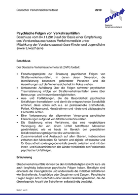Vorschaubild der PDF-Datei Psychische Folgen von Verkehrsunfällen