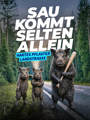 Vorschaubild der PDF-Datei „Hartes Pflaster Landstraße“ – Sau (PDF hoch, ohne Logos)